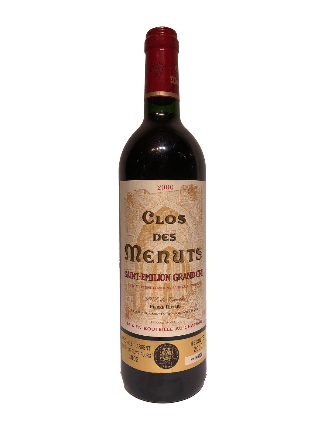 Clos Des Menuts 2000 (JS90) - Double S Wine