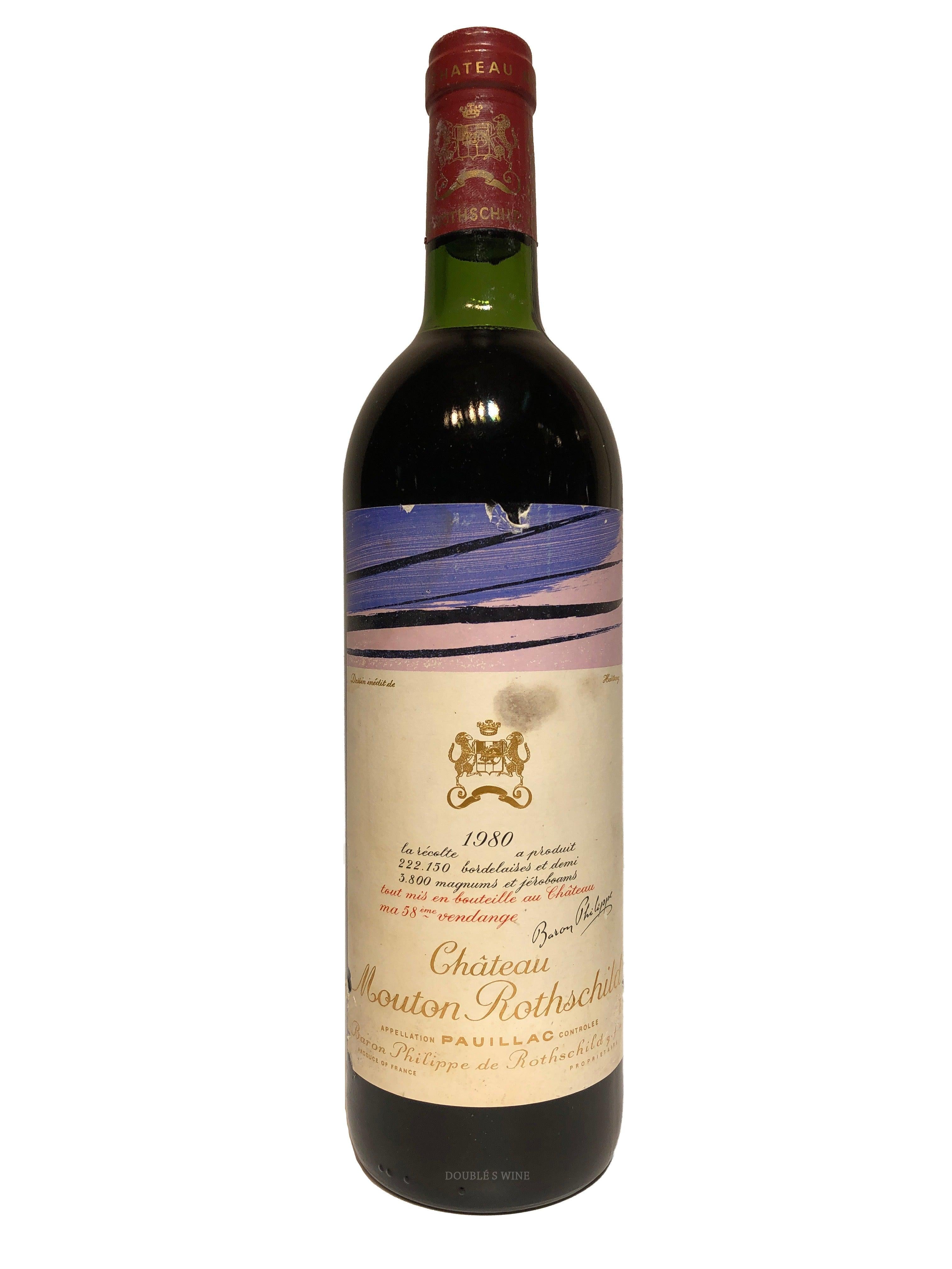 Château Mouton Rothschild 1980 - Double S Wine 