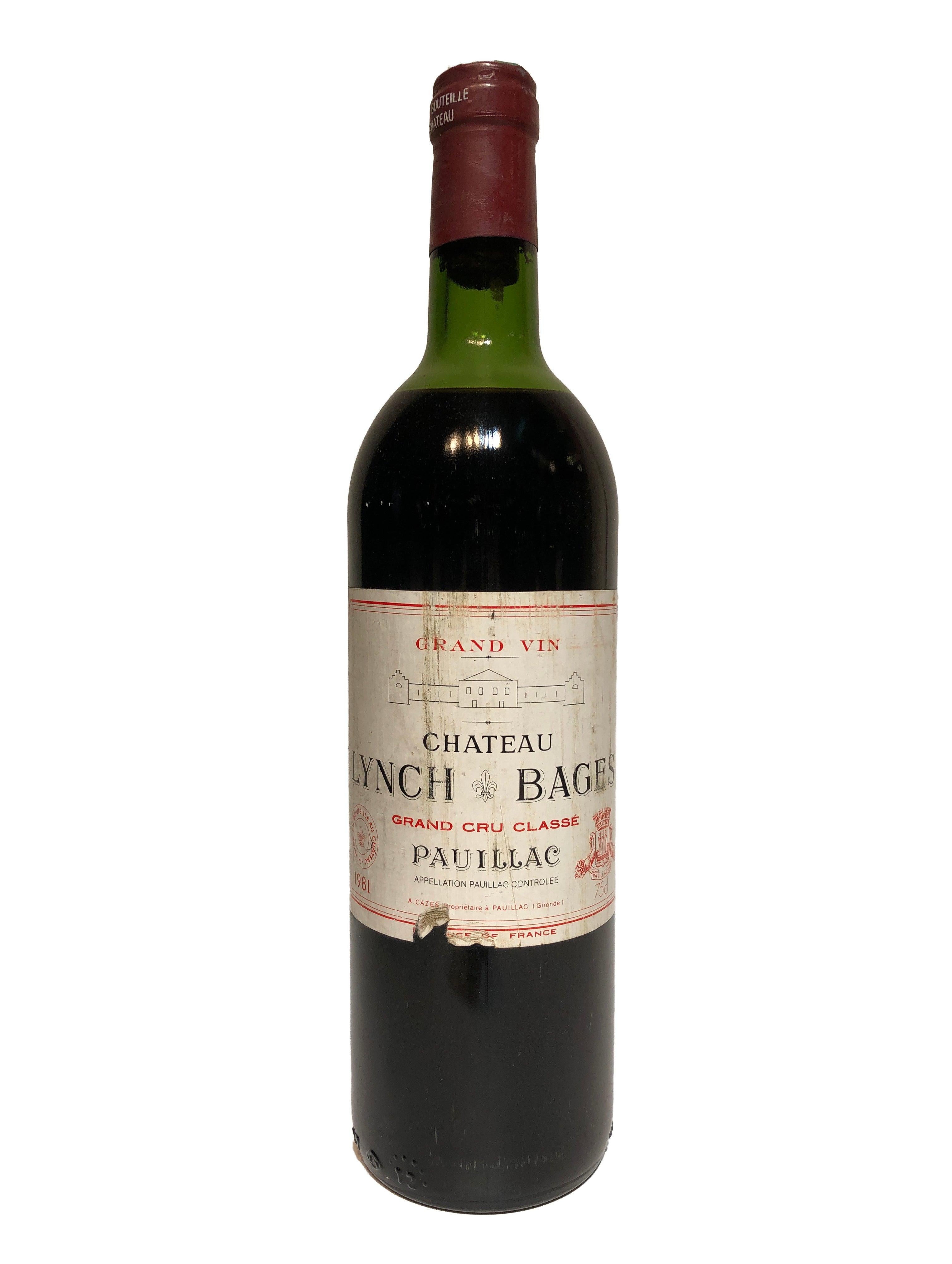Château Lynch Bages 1981 - Double S Wine 