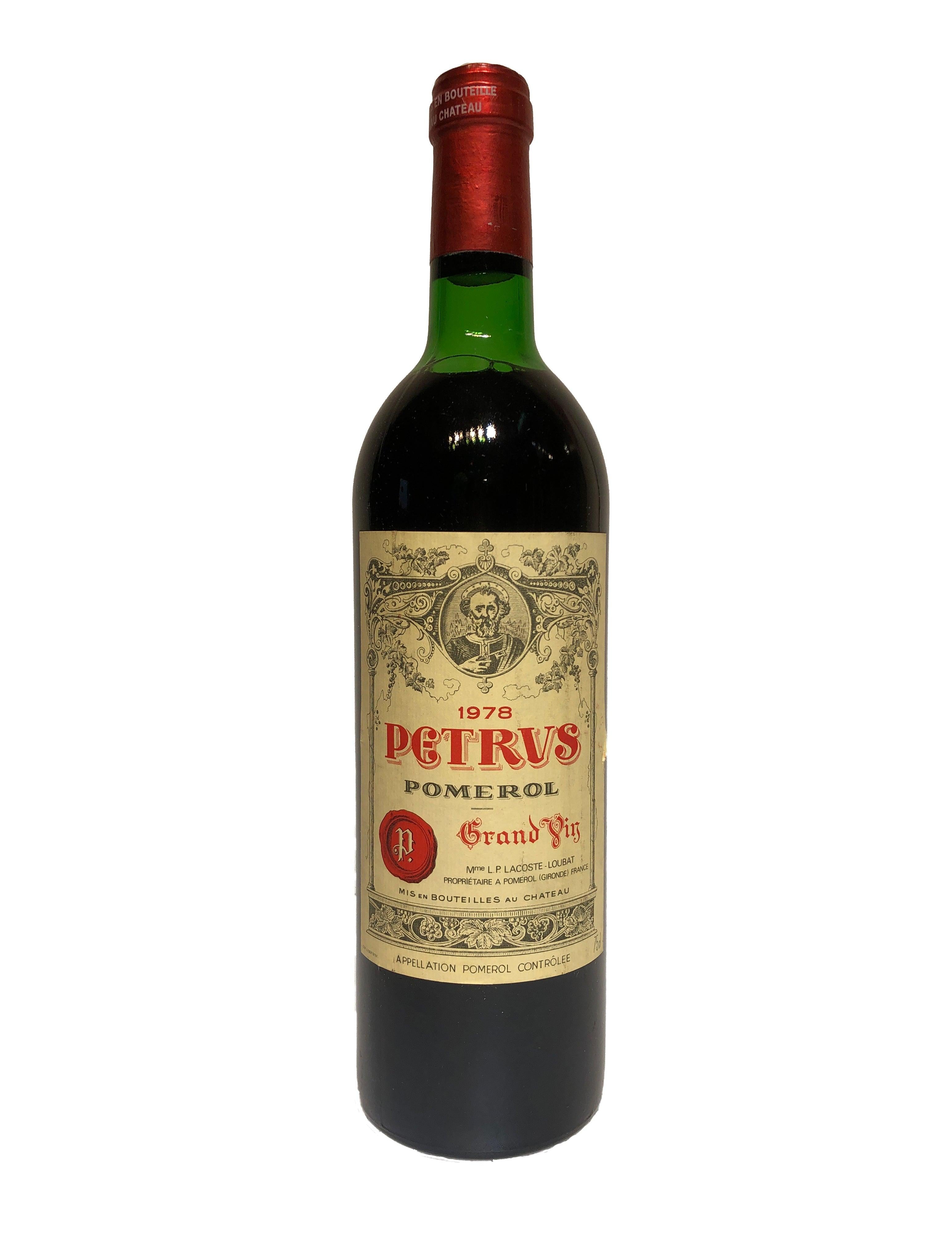 Château Petrus 1978 (RP89) - Double S Wine 