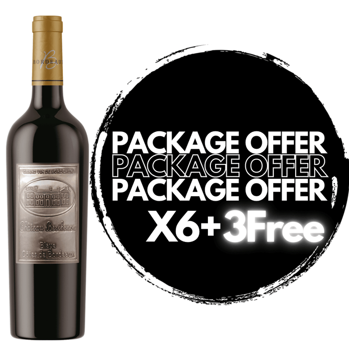 Chateau-Berthenon-Cuvee-tradition-silver (6+3Free Bottle Set) - Double S Wine 