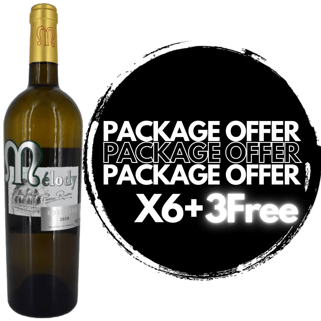 Melody Blanc Bordeaux (6+3Free Bottle Set) - Double S Wine 